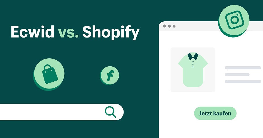 Ecwid vs. Shopify: Alles, was du wissen solltest