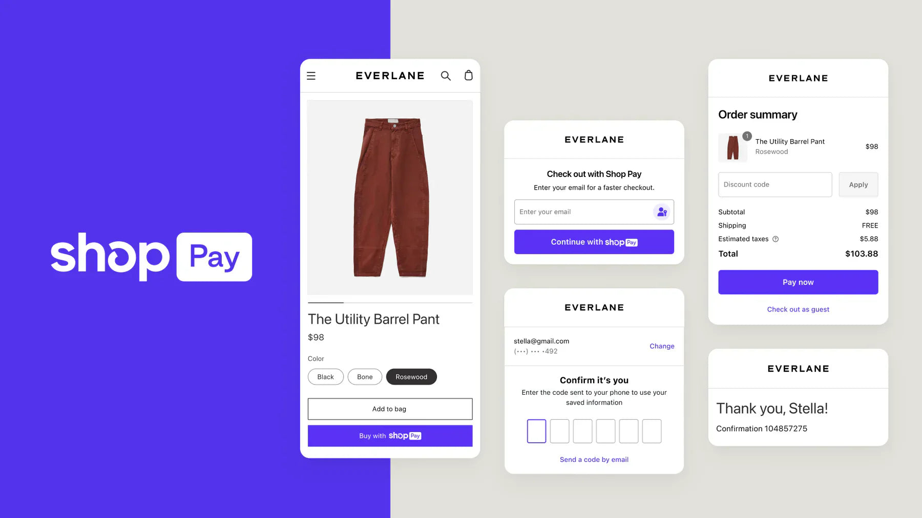 Erlebe die Magie der Shop Pay-Komponente: Der Checkout mit der höchsten Conversion Rate ist jetzt in alle E-Commerce-Plattformen integriert