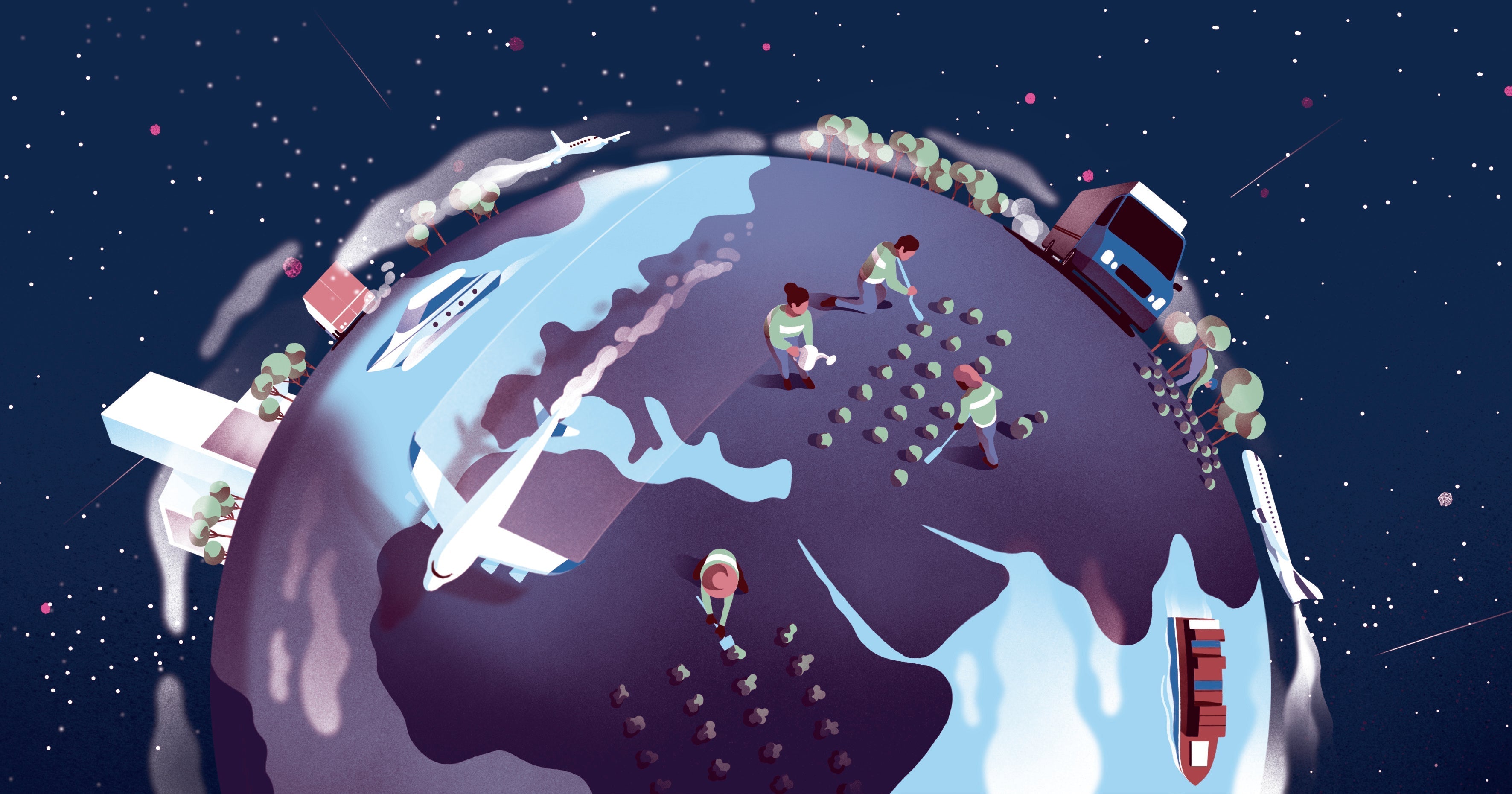 Shopify kompensiert die Klimabelastung durch den händlerseitigen Versand während des BFCM
