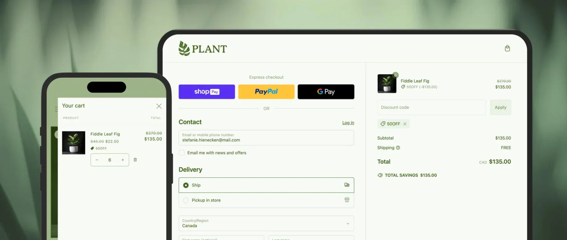 Die Warenkorb Performance von Shopify ist bis zu 50 % schneller und steigert die Checkout Conversion Rate