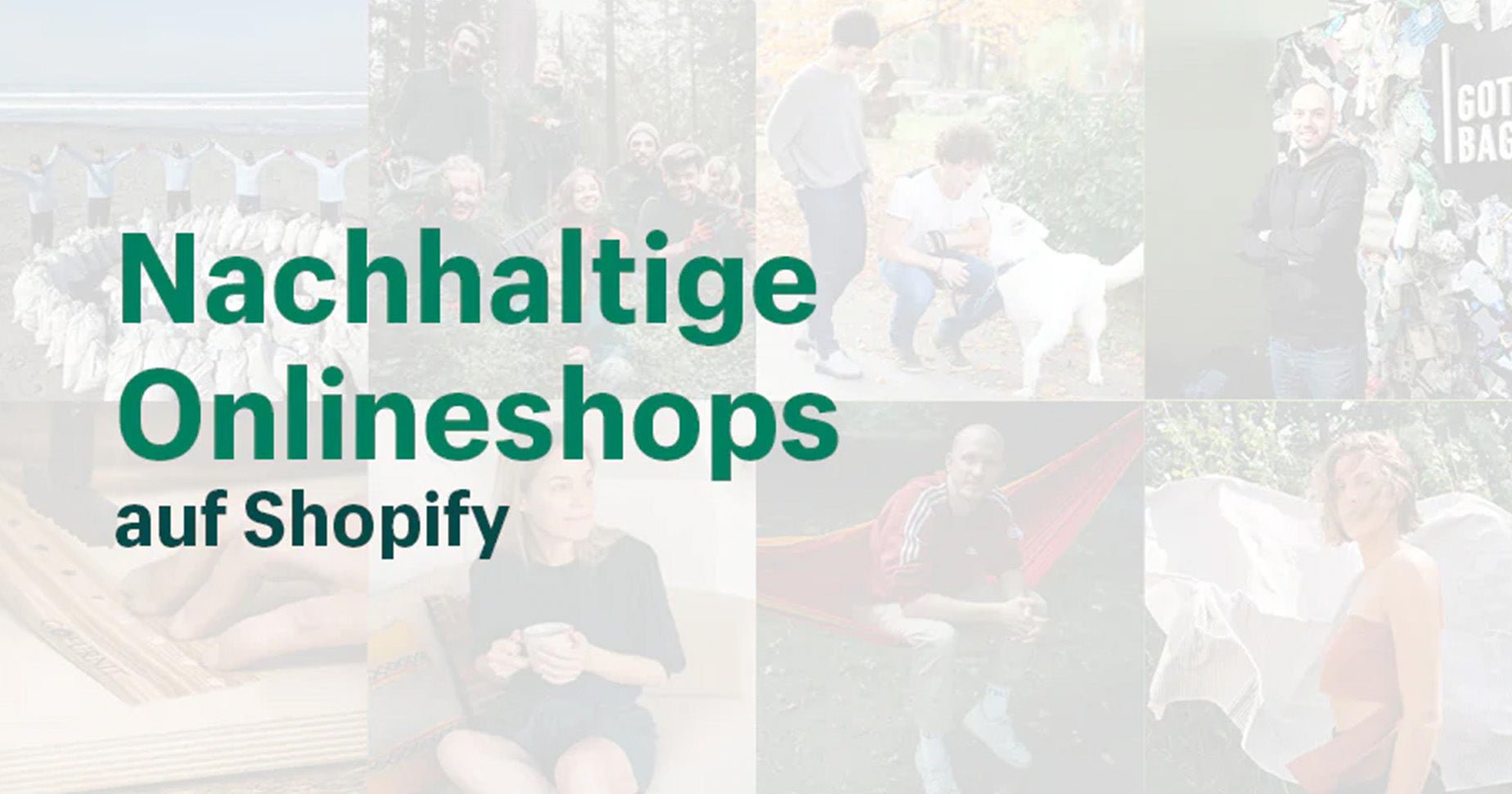 Nachhaltige Onlineshops: 12 Beispiele für umweltbewusste Shopify-Stores
