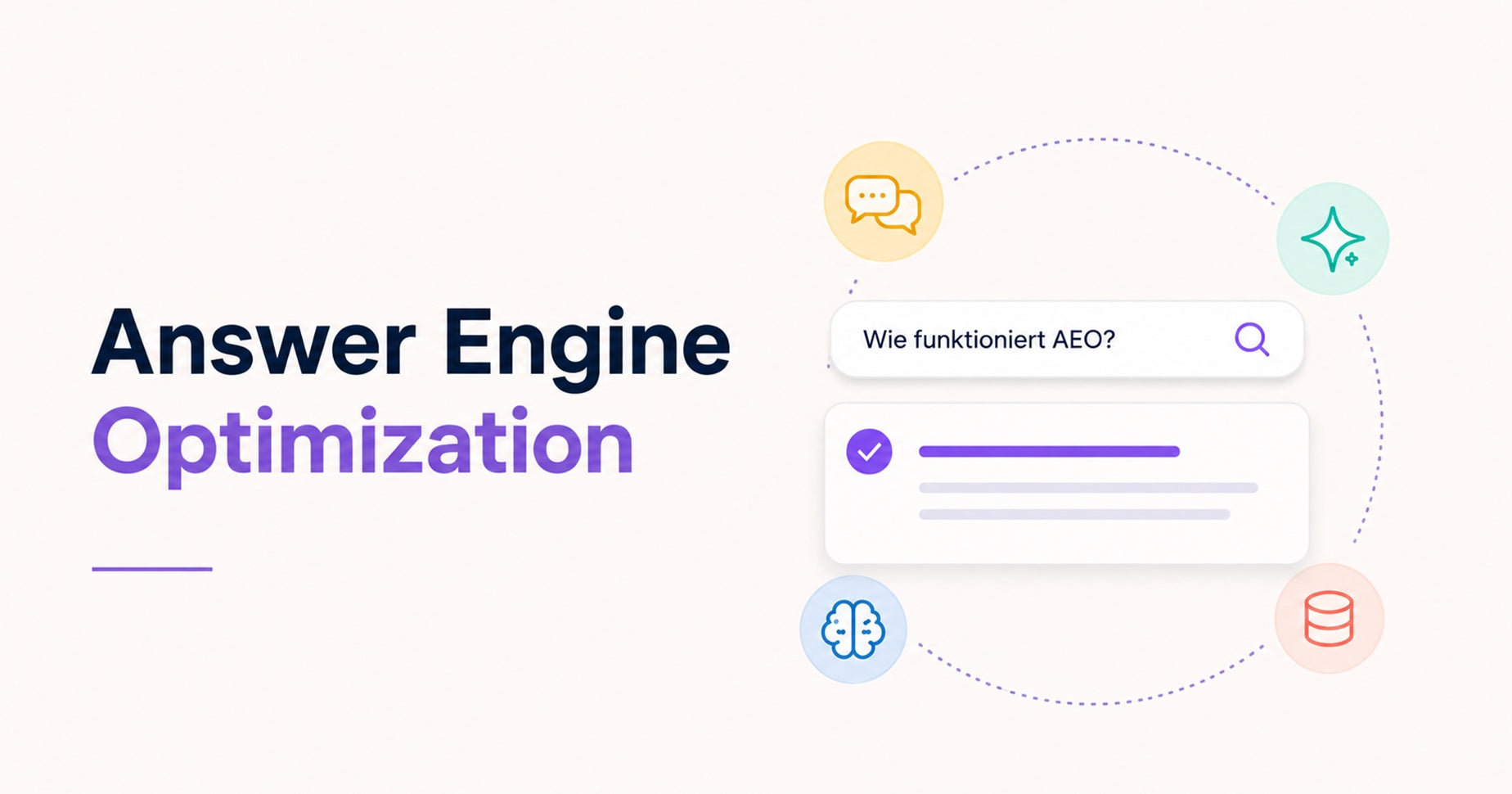 Answer Engine Optimization: AEO einfach erklärt