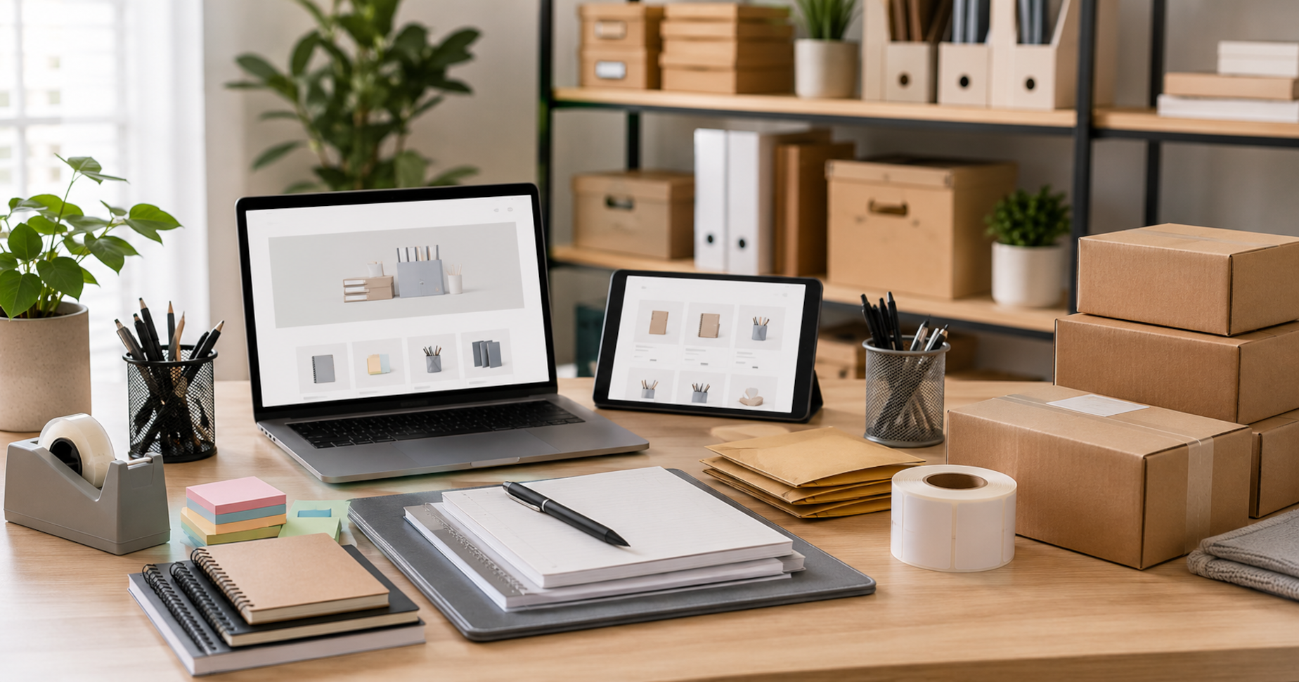 Onlinehandel mit Bürobedarf: 7 Schritte zum eigenen Shop